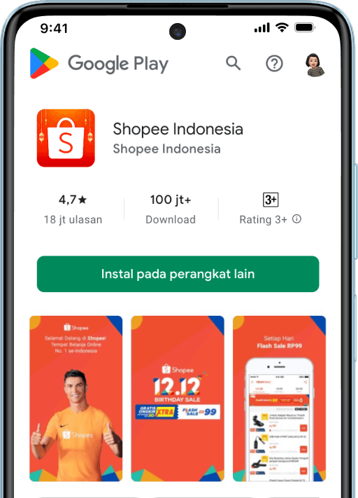 Shopee App Preview